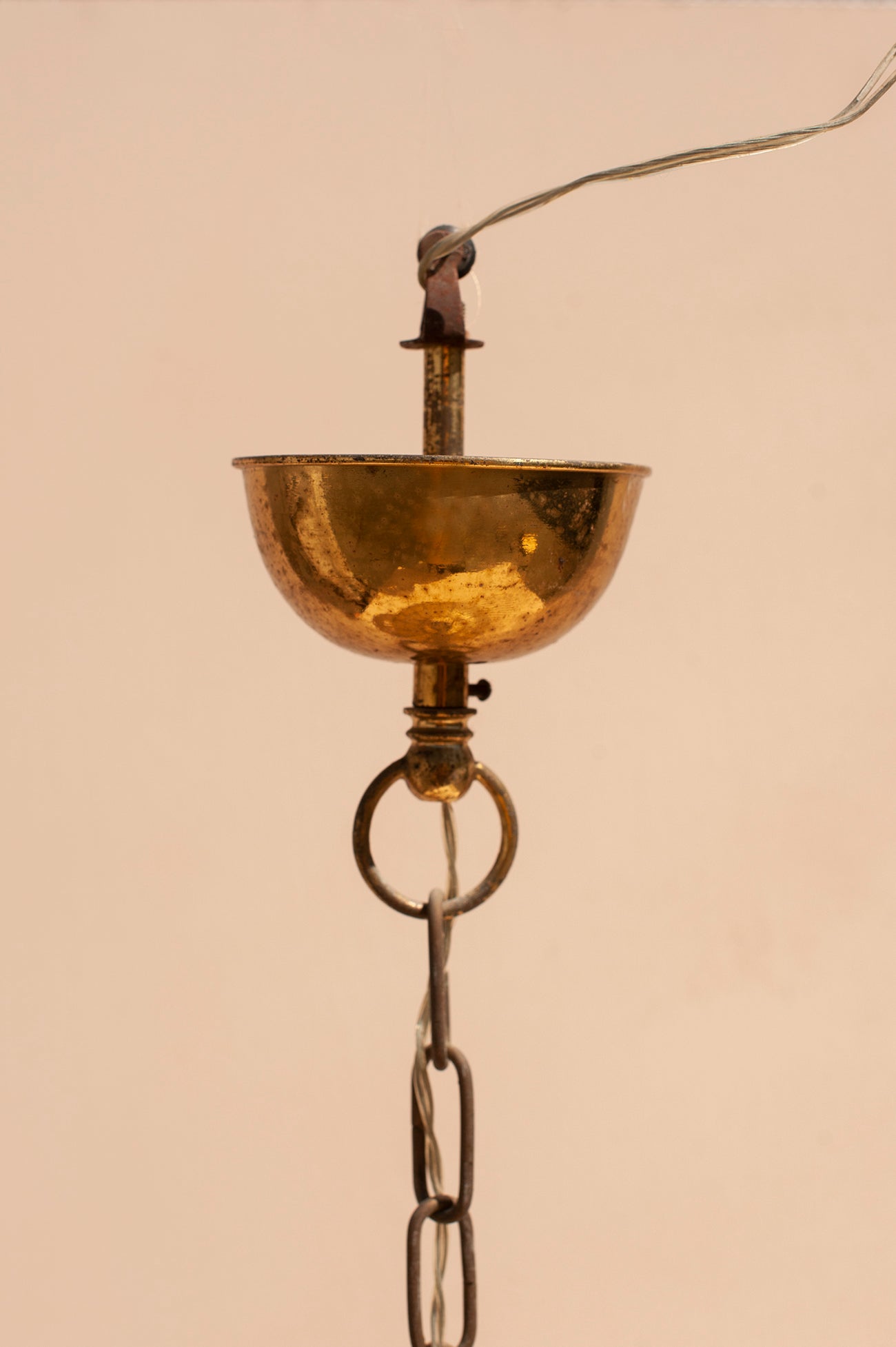 Candeeiro em Madrepérola