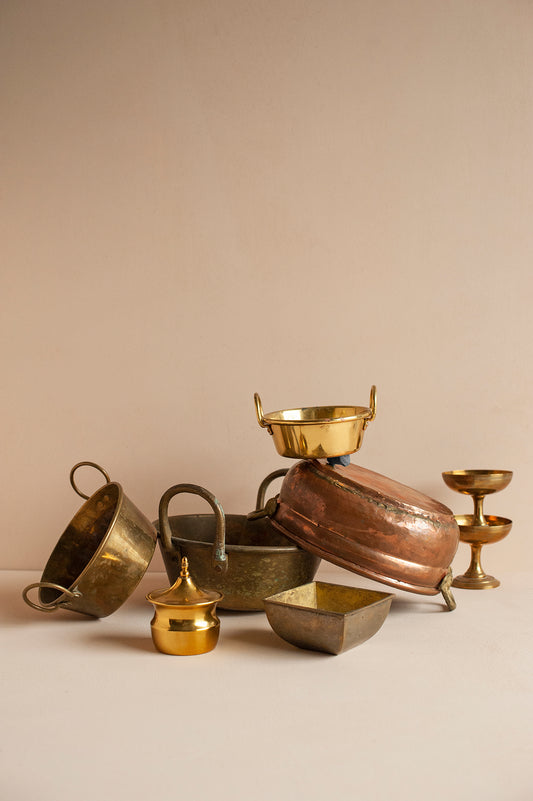 Alguidar Vintage em Cobre