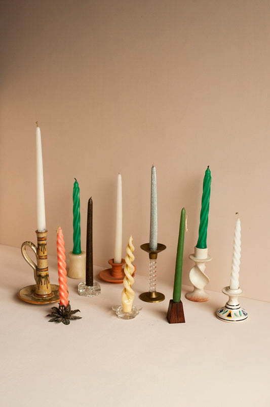 Suporte para Vela Vintage