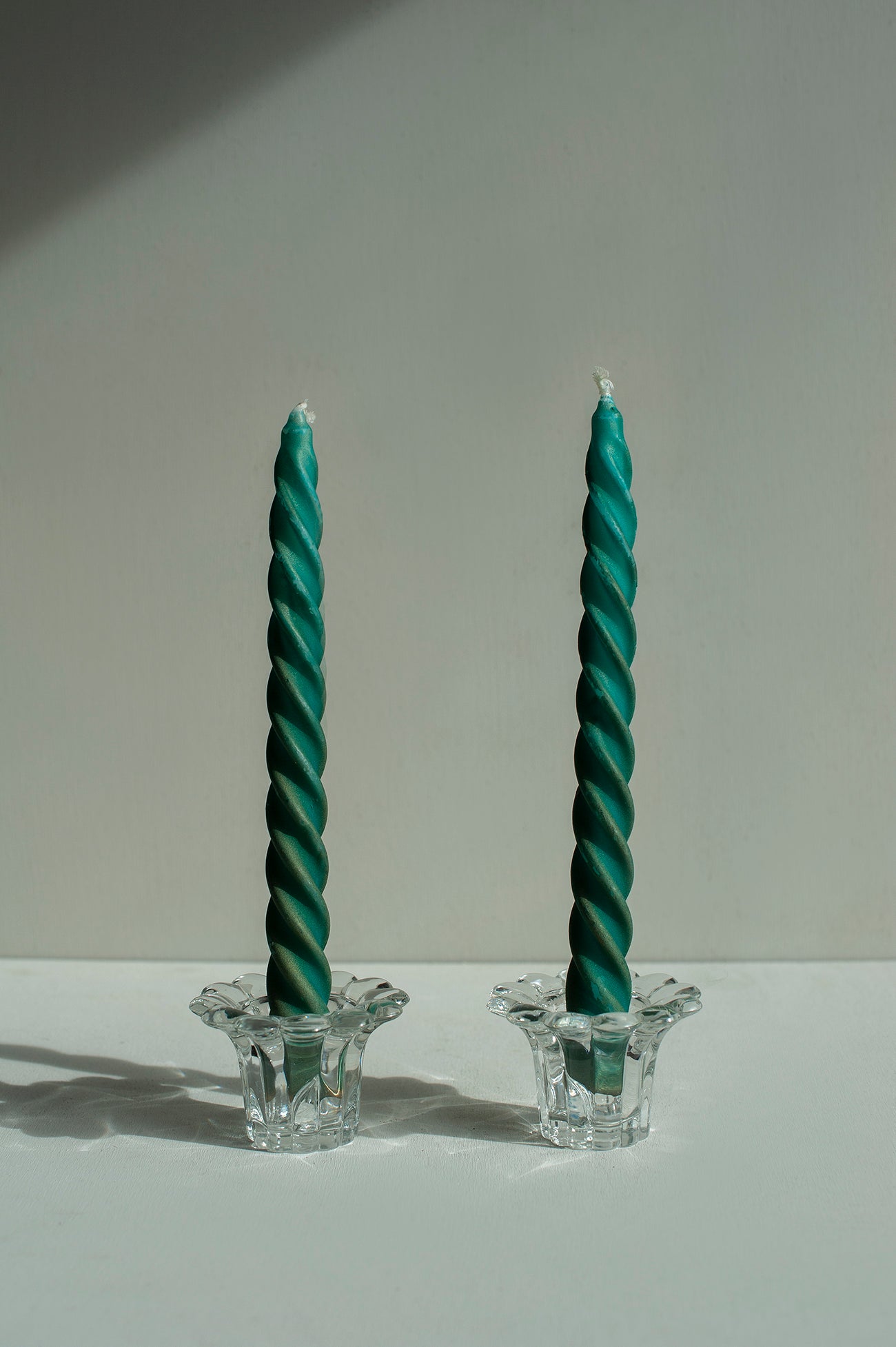 Porta Velas em Vidro