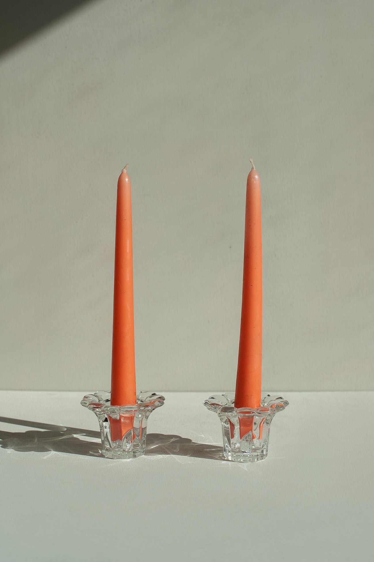 Porta Velas em Vidro